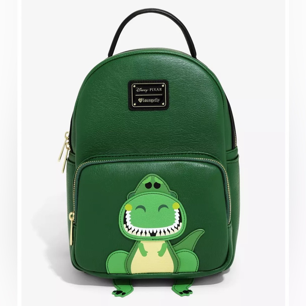 Loungefly Disney Pixar Toy Story Rex Mini Backpack Rare NWT